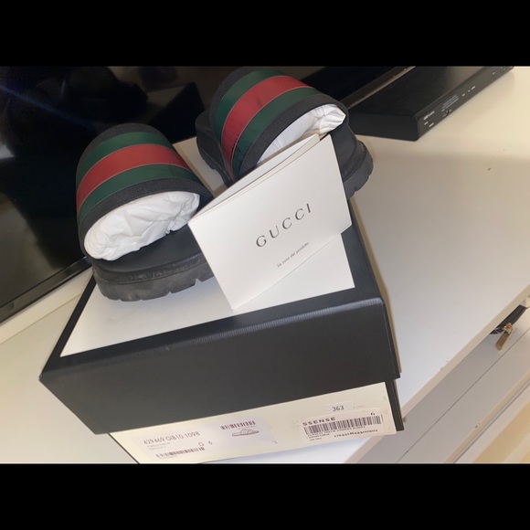 gucci slides ssense